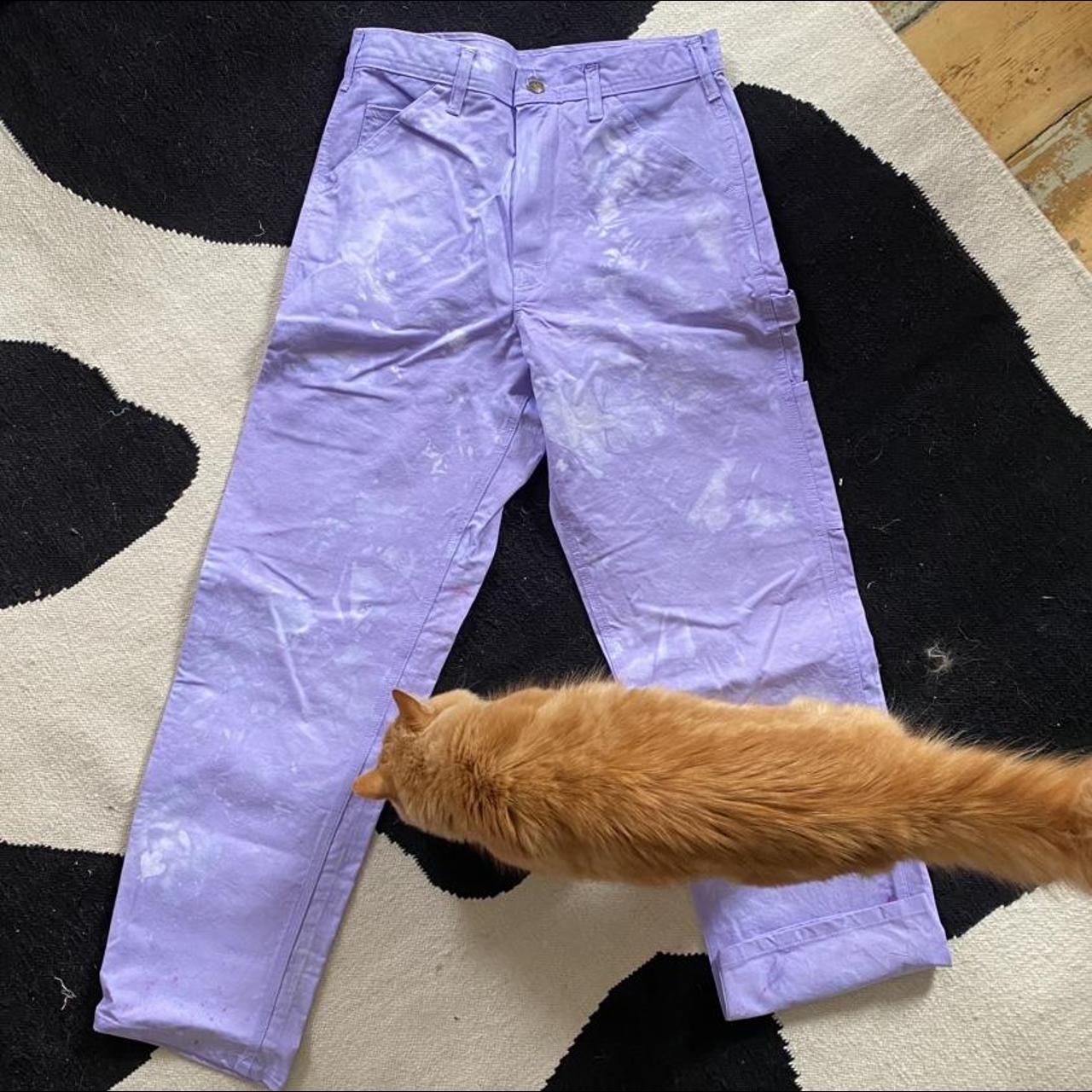 Stan Ray Men's Purple Trousers