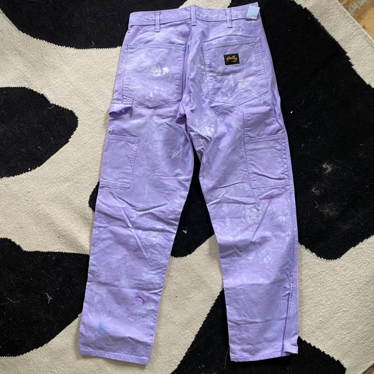 Stan Ray Men's Purple Trousers (3)
