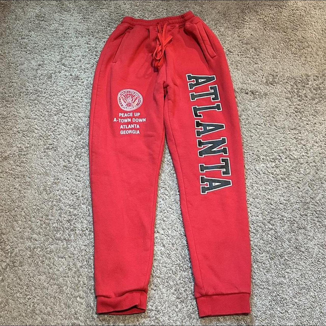 Atlanta Sweatpants - Red, Fashion Nova, Pants