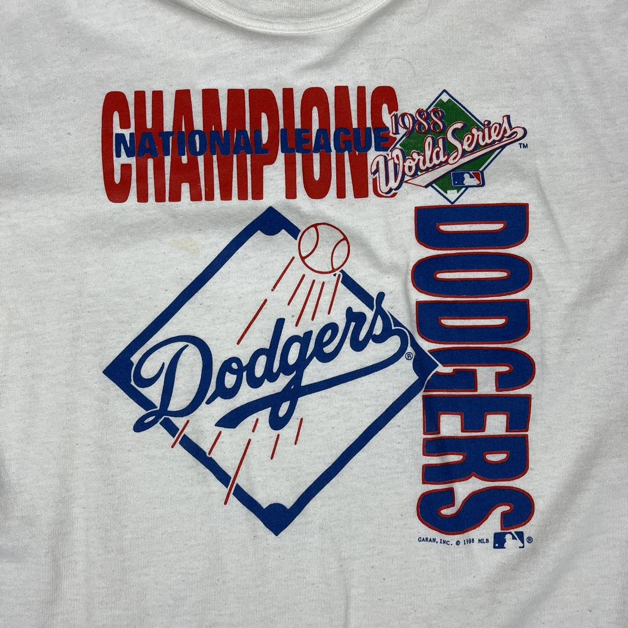 Vintage Los Angeles Dodgers 1988 World Series - Depop