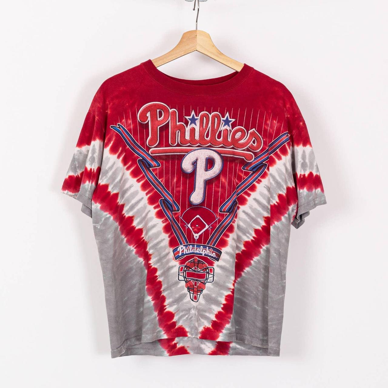 Men's Red Philadelphia Phillies Top Team T-Shirt 