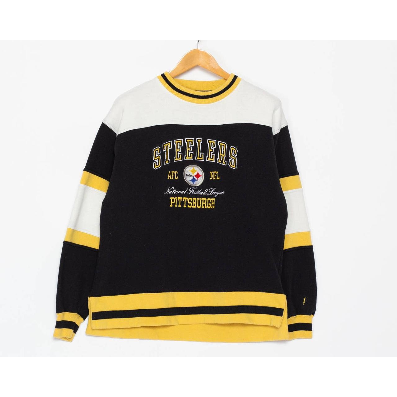 Vintage 90s NFL Pittsburgh Steelers Pullover Hoodie 