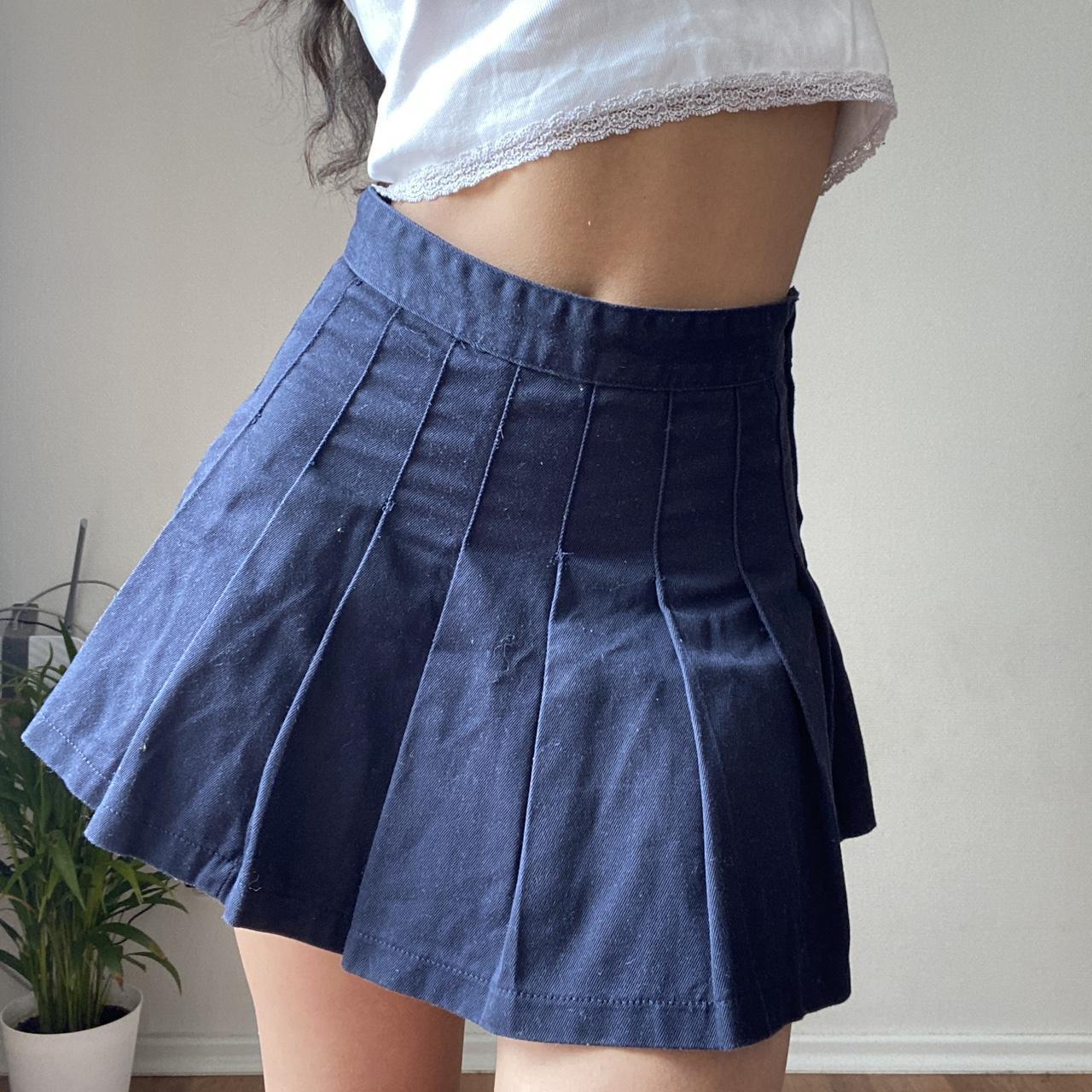Brandy Melville navy tennis skirt work a few... Depop