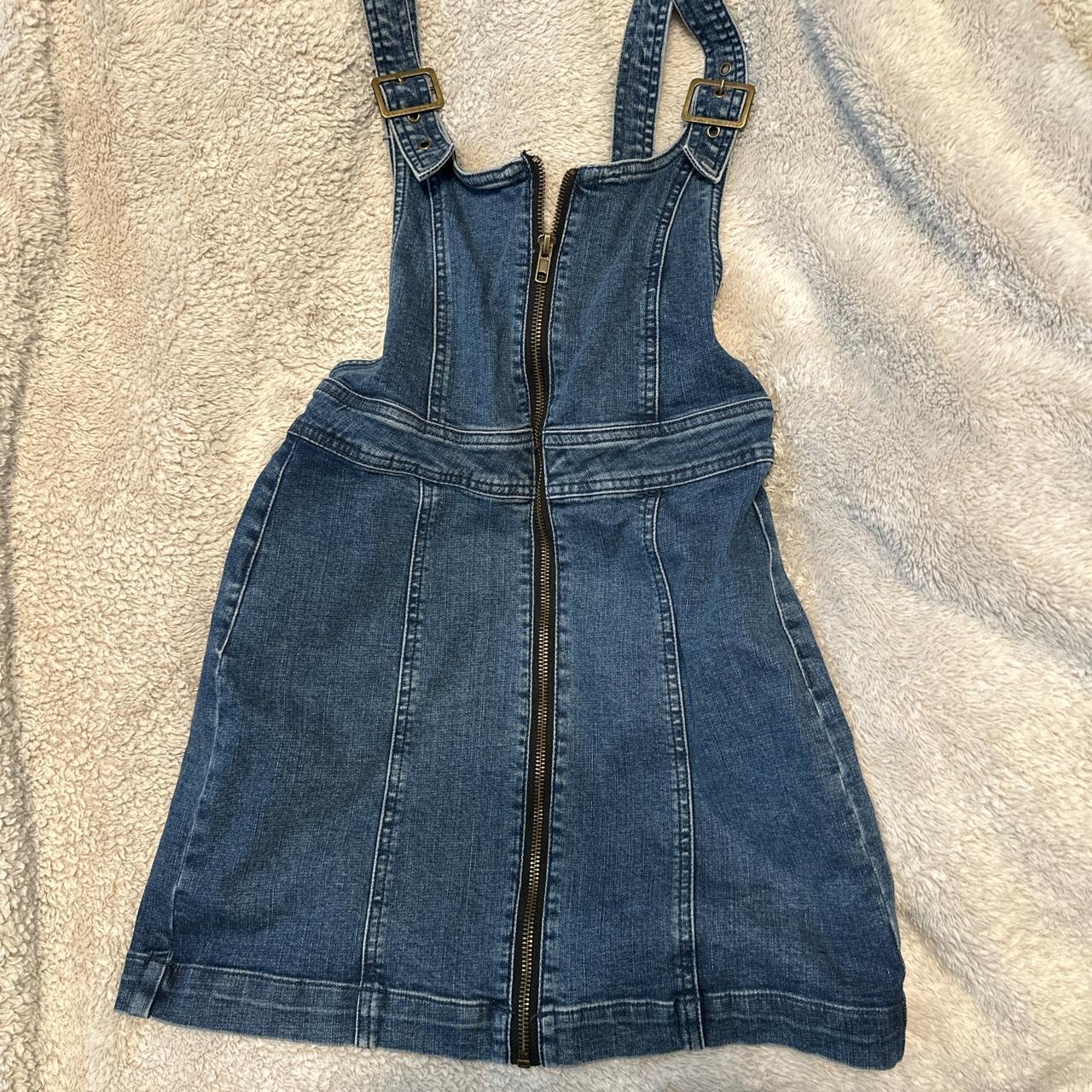 Pacsun overalls dress 💙 Size xs In perfect... - Depop