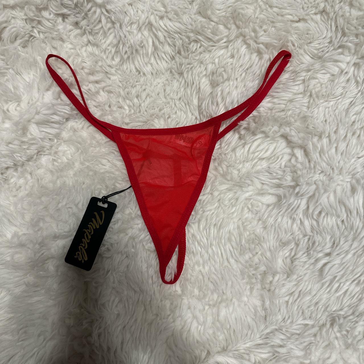 Mapalé red sexy thong nwt ️ Sized as m/l Price is... - Depop