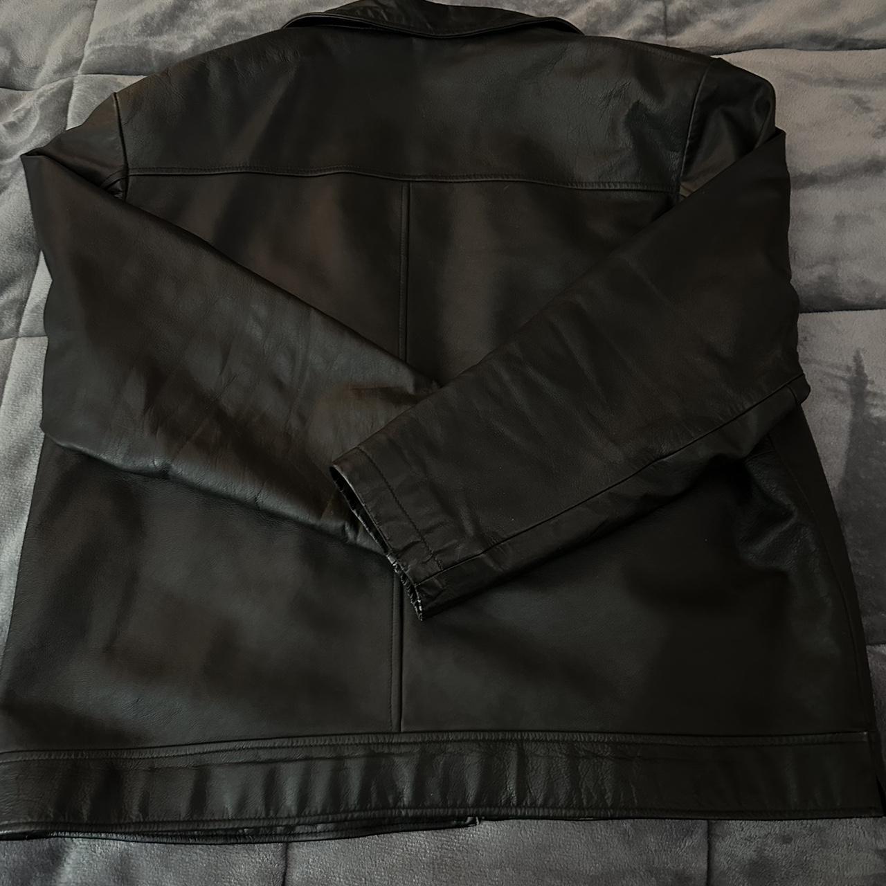 Wilson’s 100% genuine leather zip up jacket! Size... - Depop