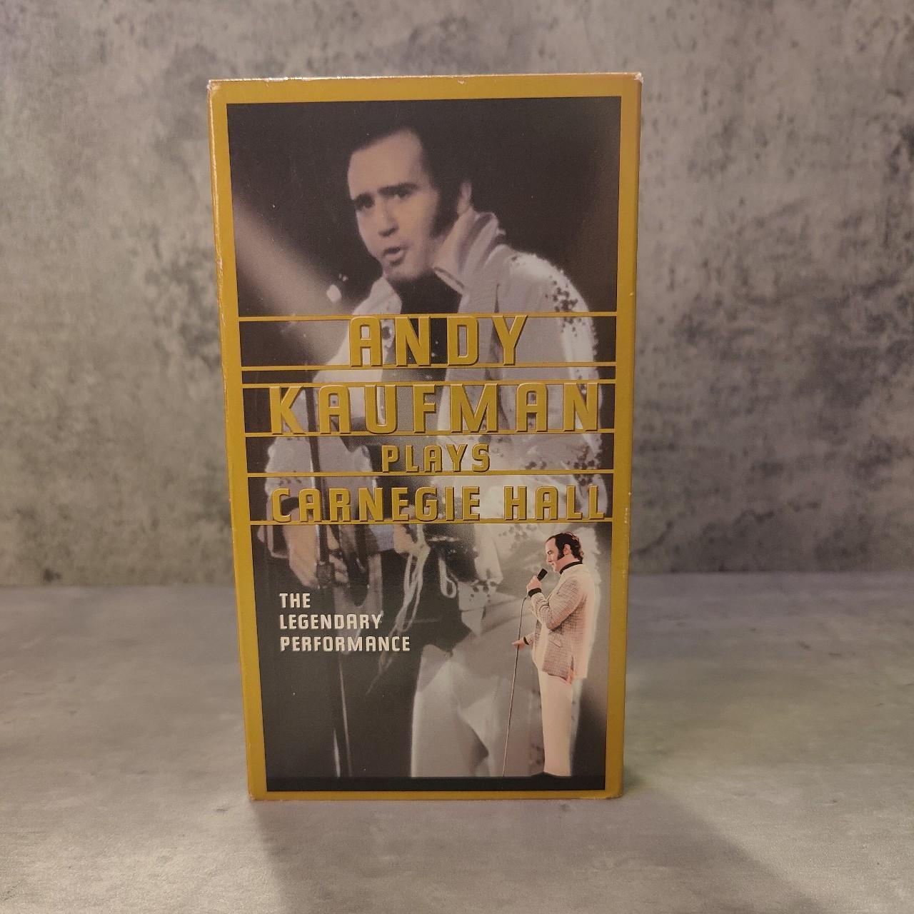 Andy Kaufman plays Carnegie Hall on VHS. All my... Depop