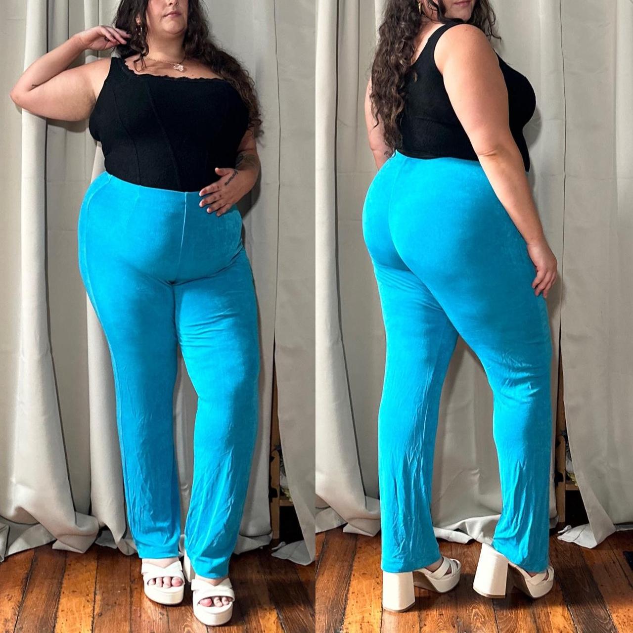 Chicos Travelers Aqua Stretchy Slinky Depop