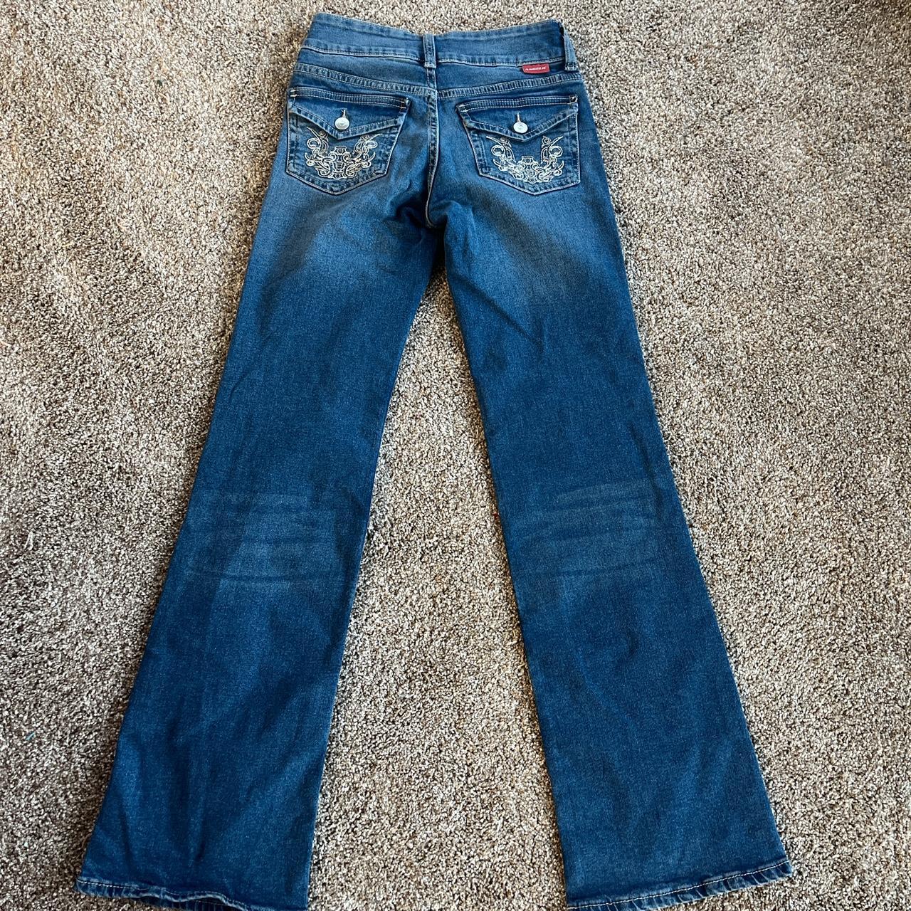 H&M low rise jeans! Perfect condition Size 0 - Depop
