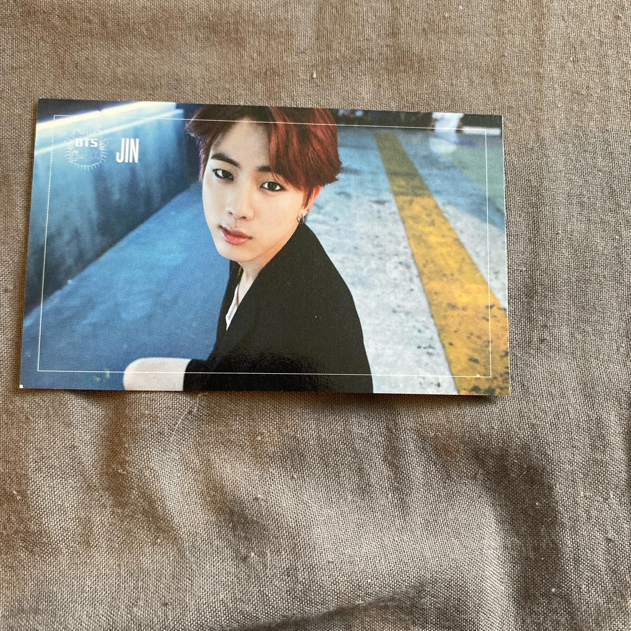 BTS JIN   ジン　サイン　ポストイット付　DARK&WILD BTS JIN ジン サイン ポストイット付 DARK&WILD