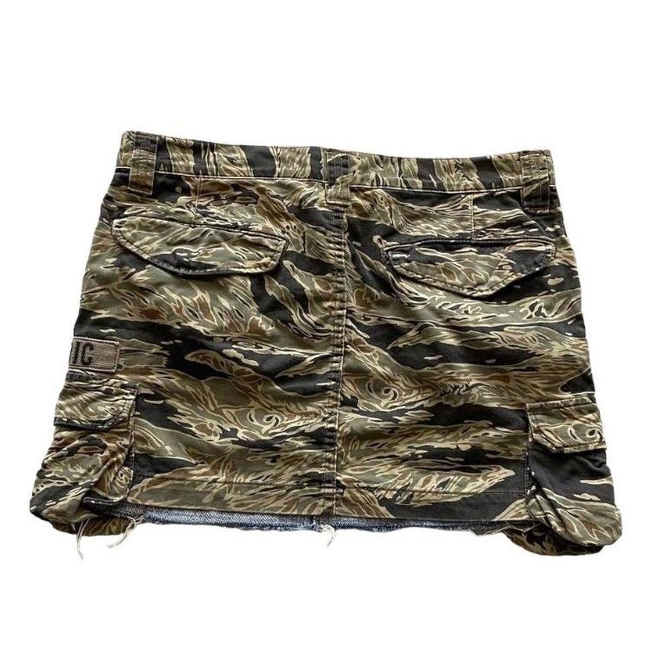 HYSTERIC GLAMOUR camouflage skirt y2k