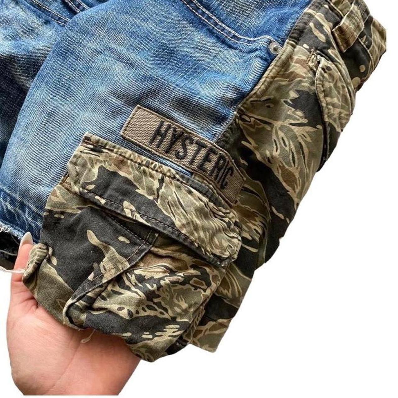 HYSTERIC GLAMOUR camouflage skirt y2k