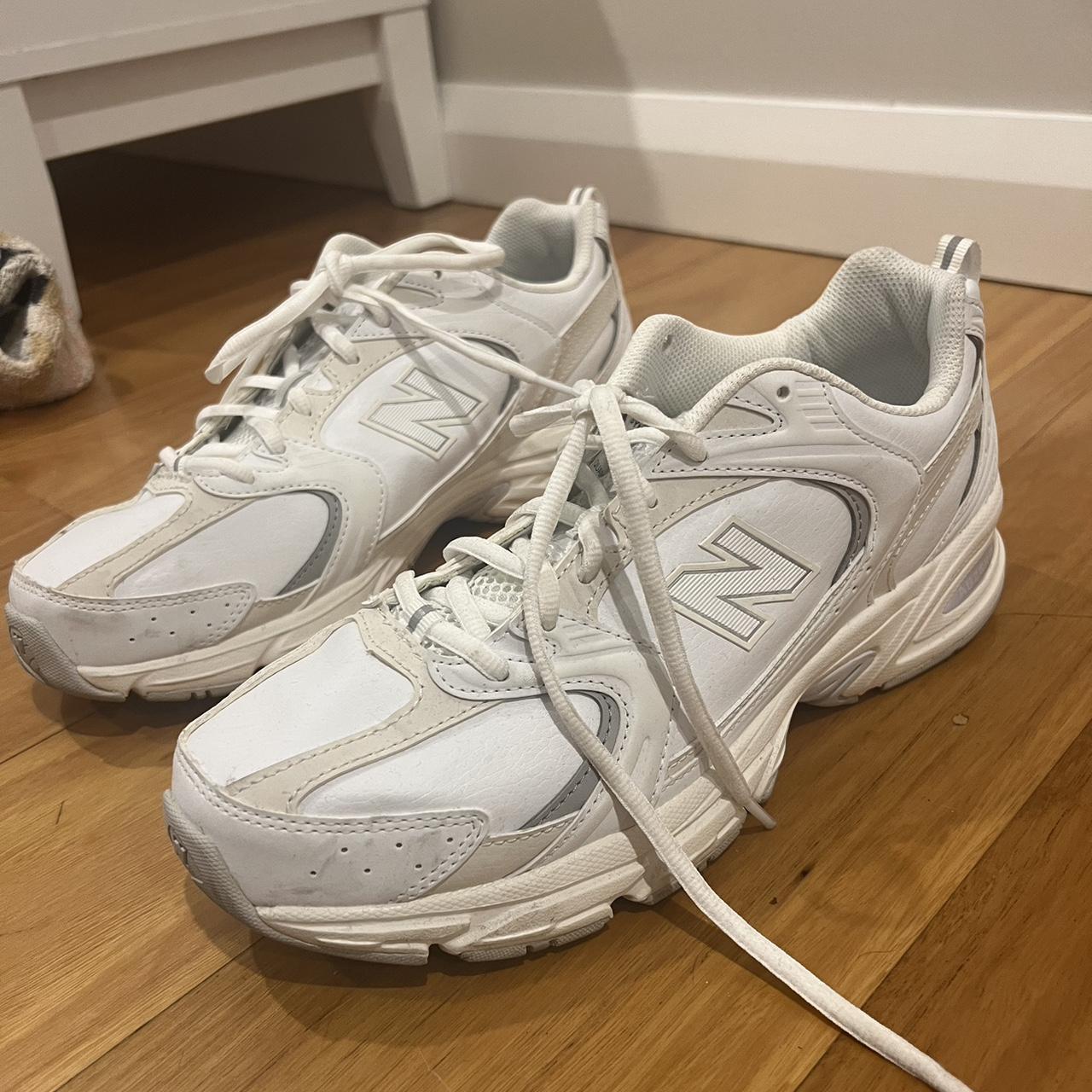 New Balance Women's White Footwear | Depop