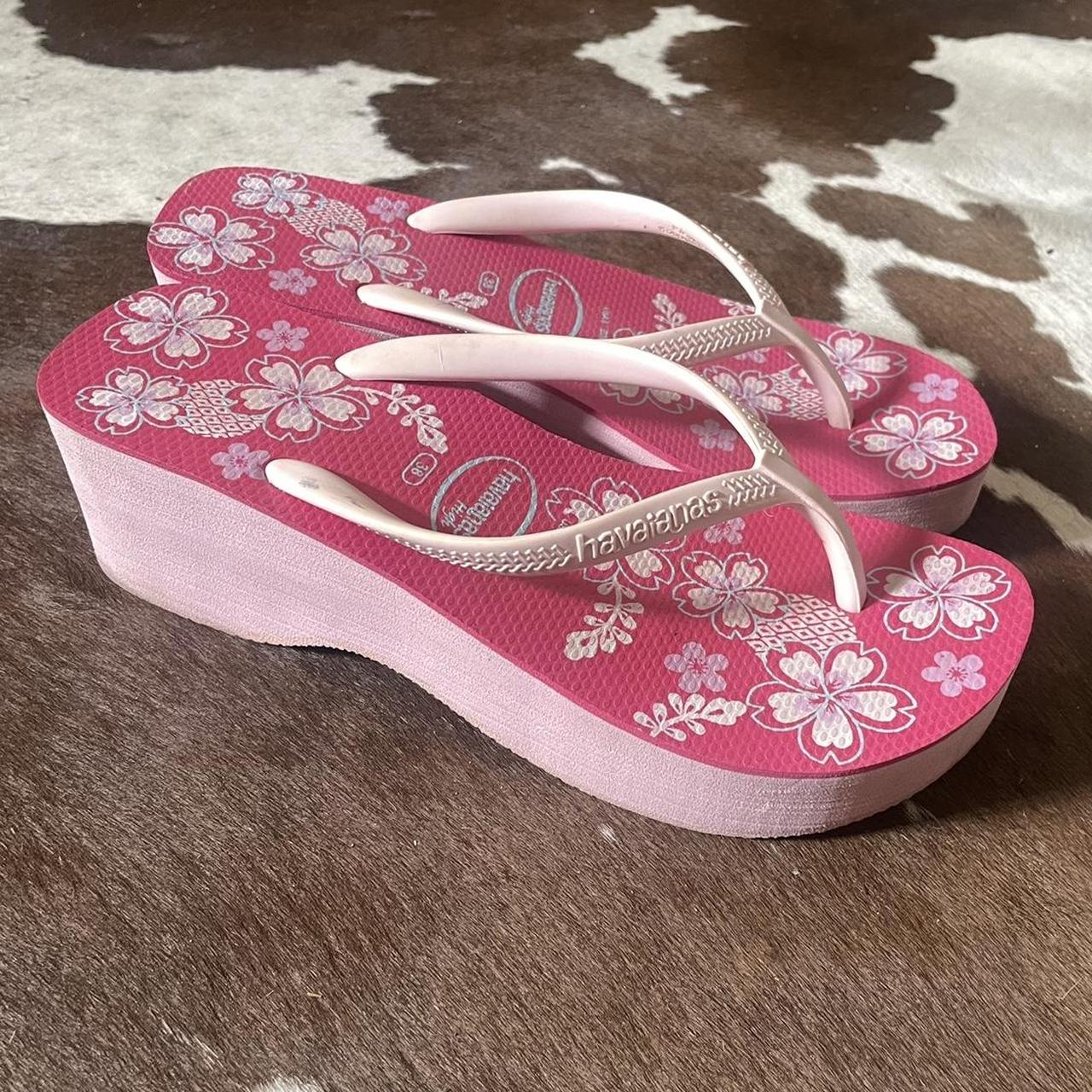 platform havaiana thongs !! great condition just... - Depop