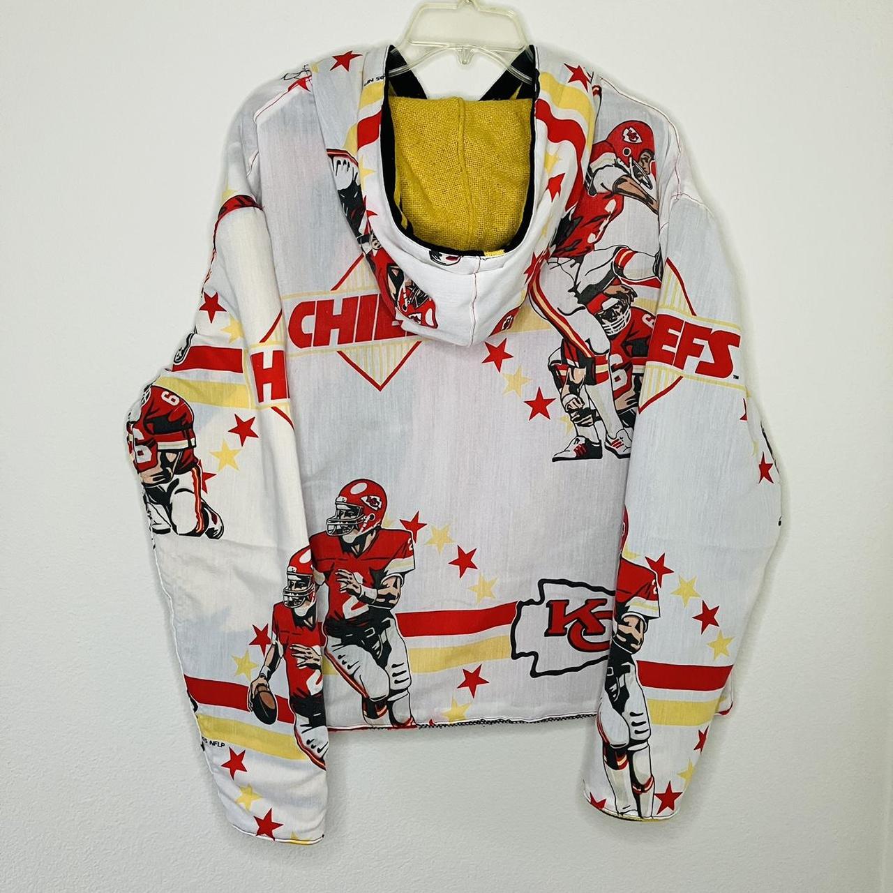 VINTAGE KANSAS CITY CHIEFS SWEATSHIRT Embroidery / - Depop