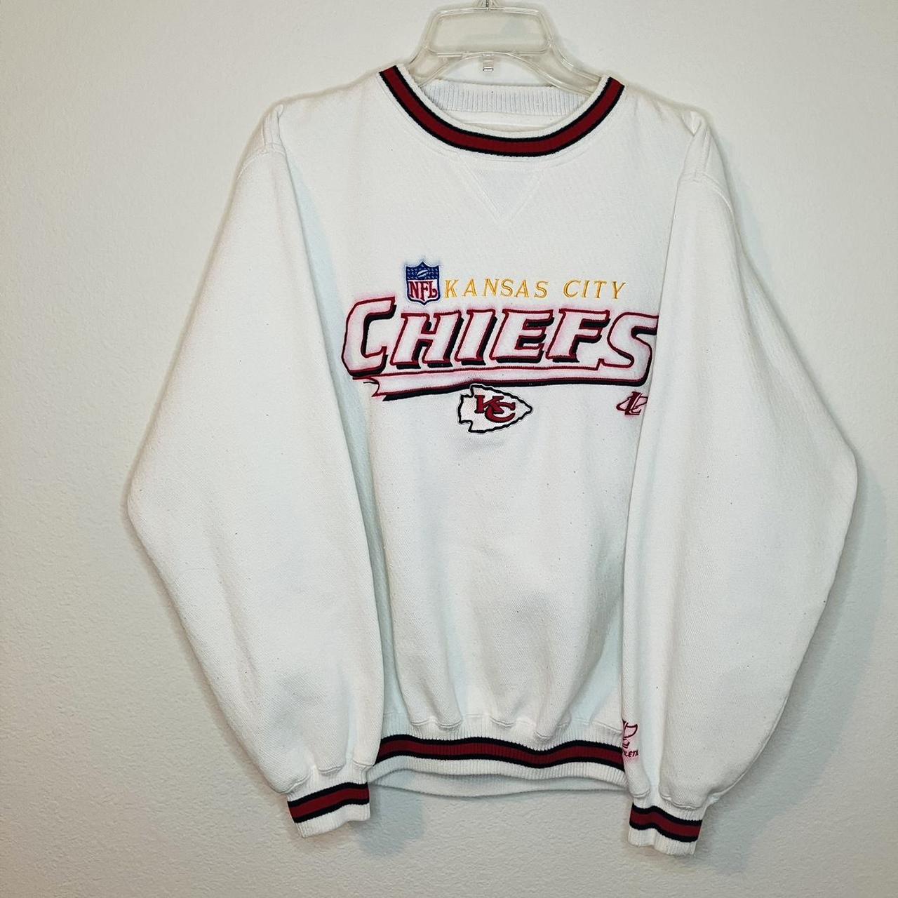 Kansas City Chiefs Lace-Up Hoodie NFL Team Apparel - Depop