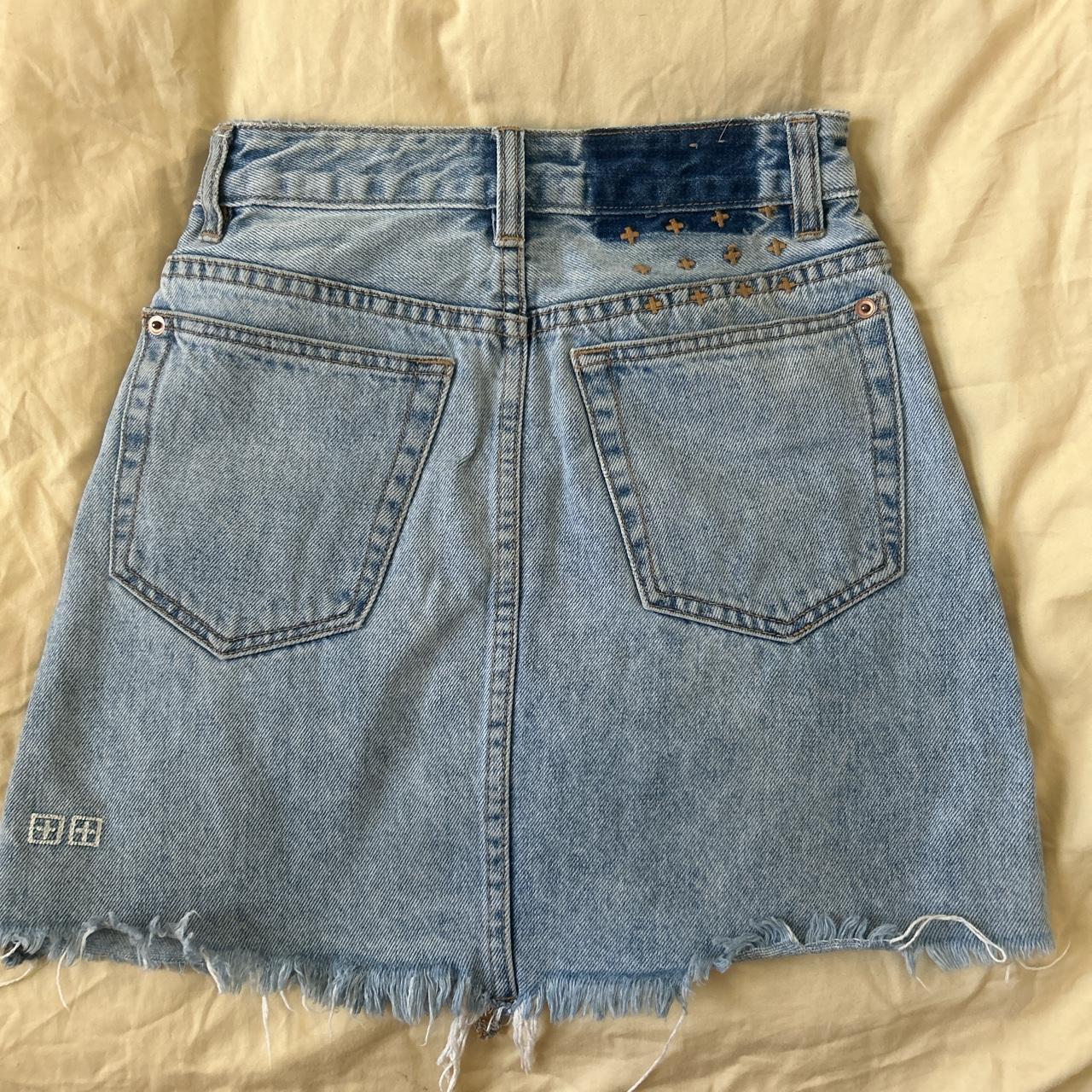 KSUBI DENIM SKIRT - size 24 (best fits size 6) - Depop