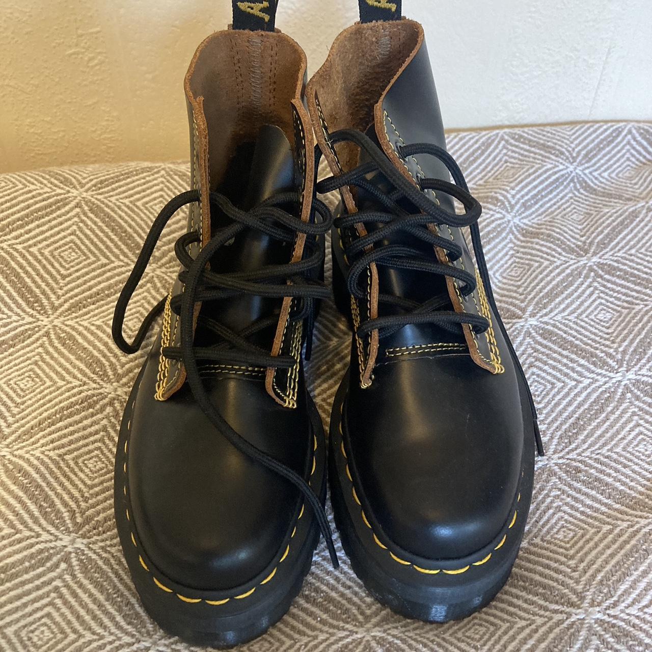 Dr. Martens 101 Quad Vintage Smooth Leather. Depop