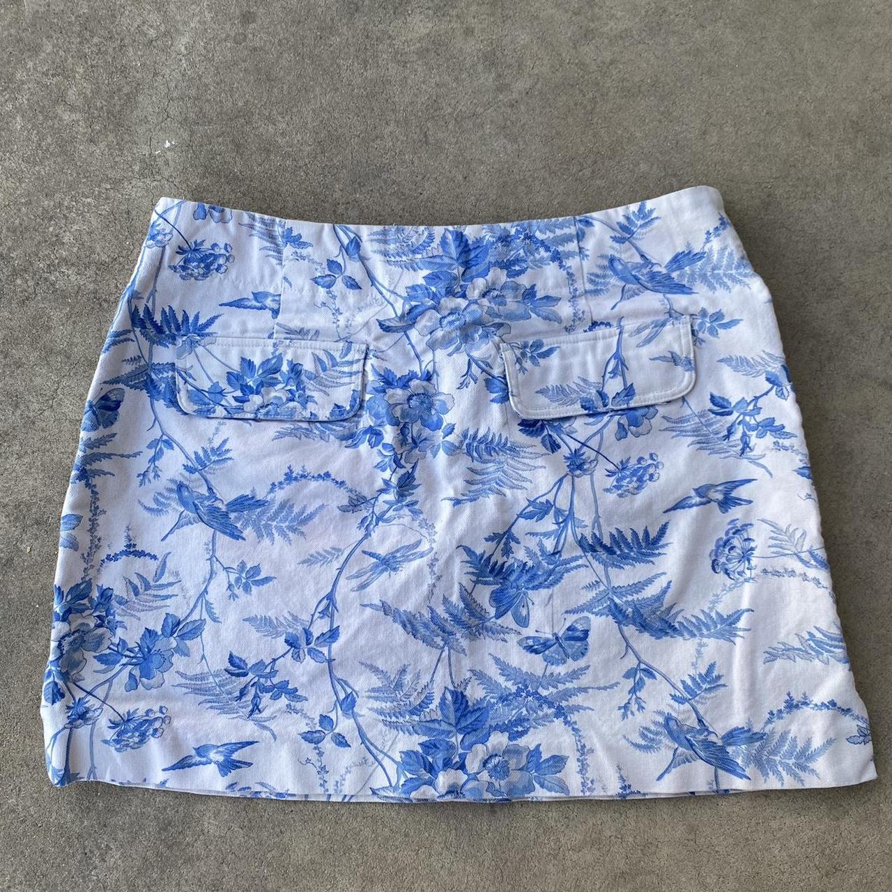 Express light outlet blue skirt