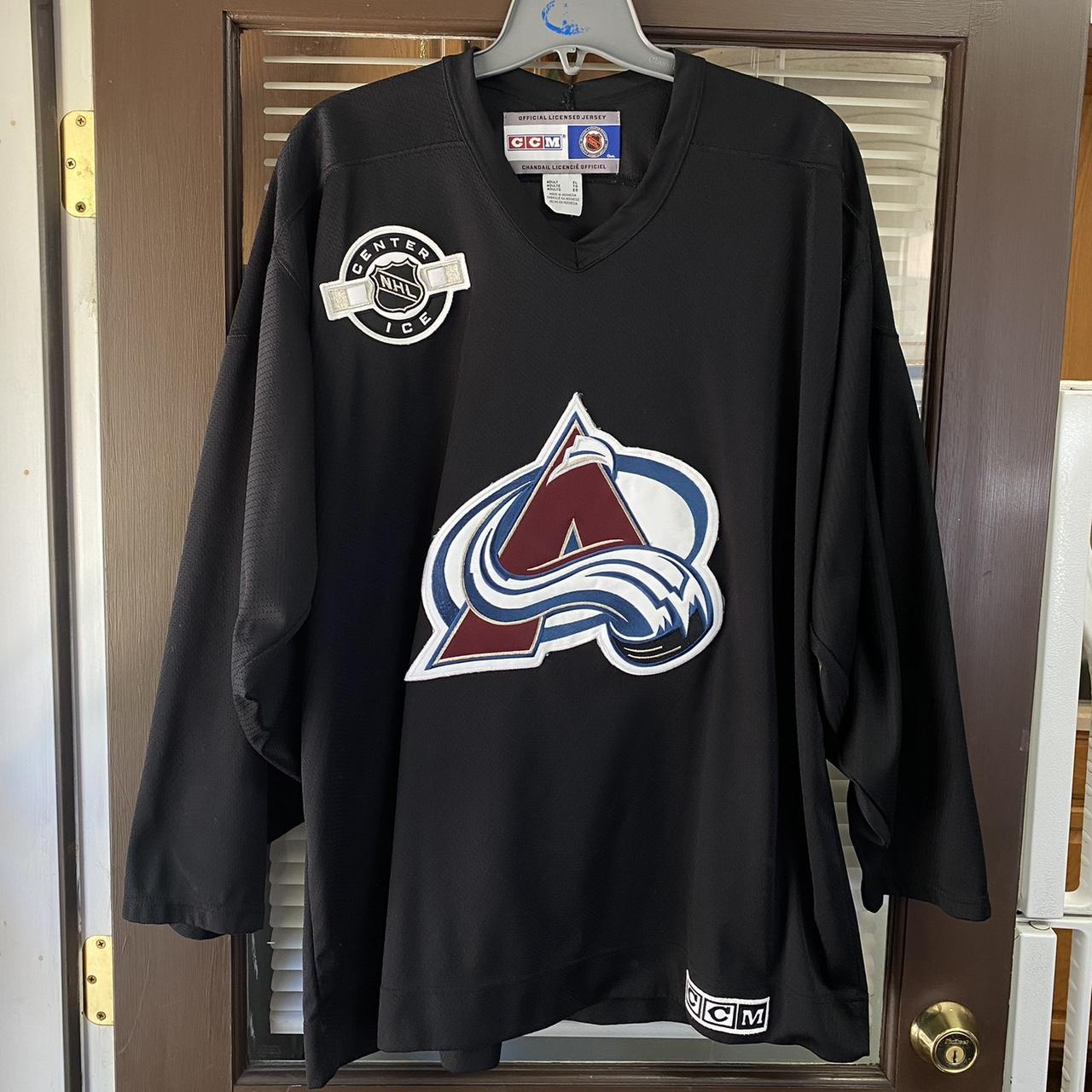 Vintage Colorado Avalanche Hockey Jersey - Depop