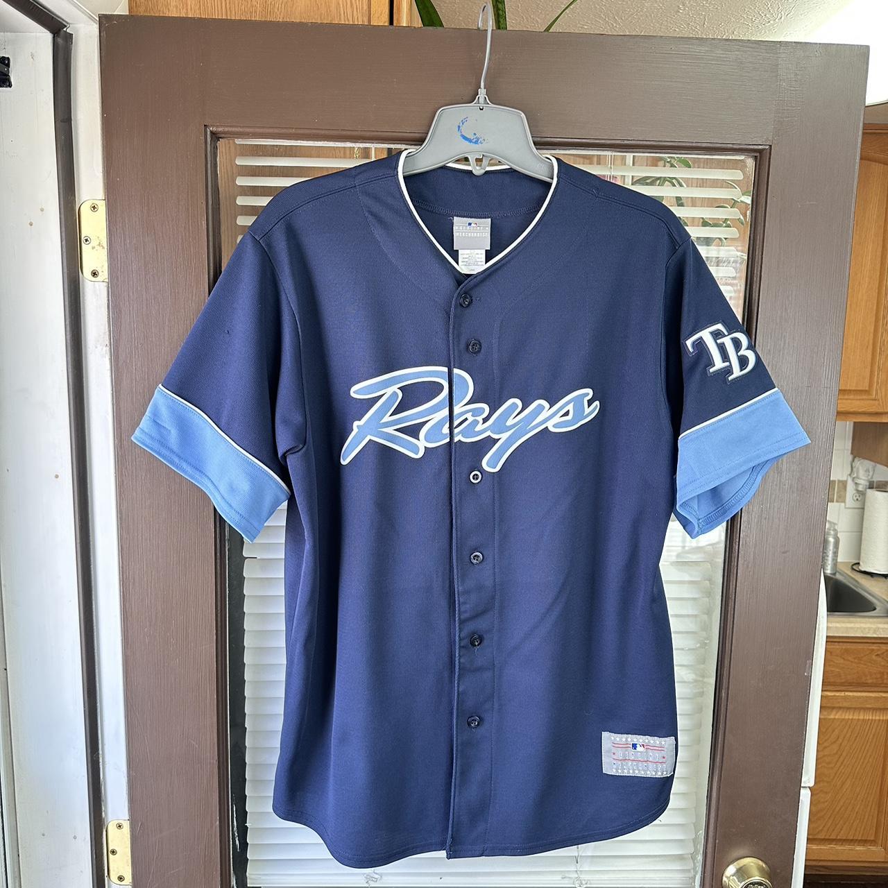 Vintage Tampa Bay Rays MLB Baseball Majestic Men's - Depop