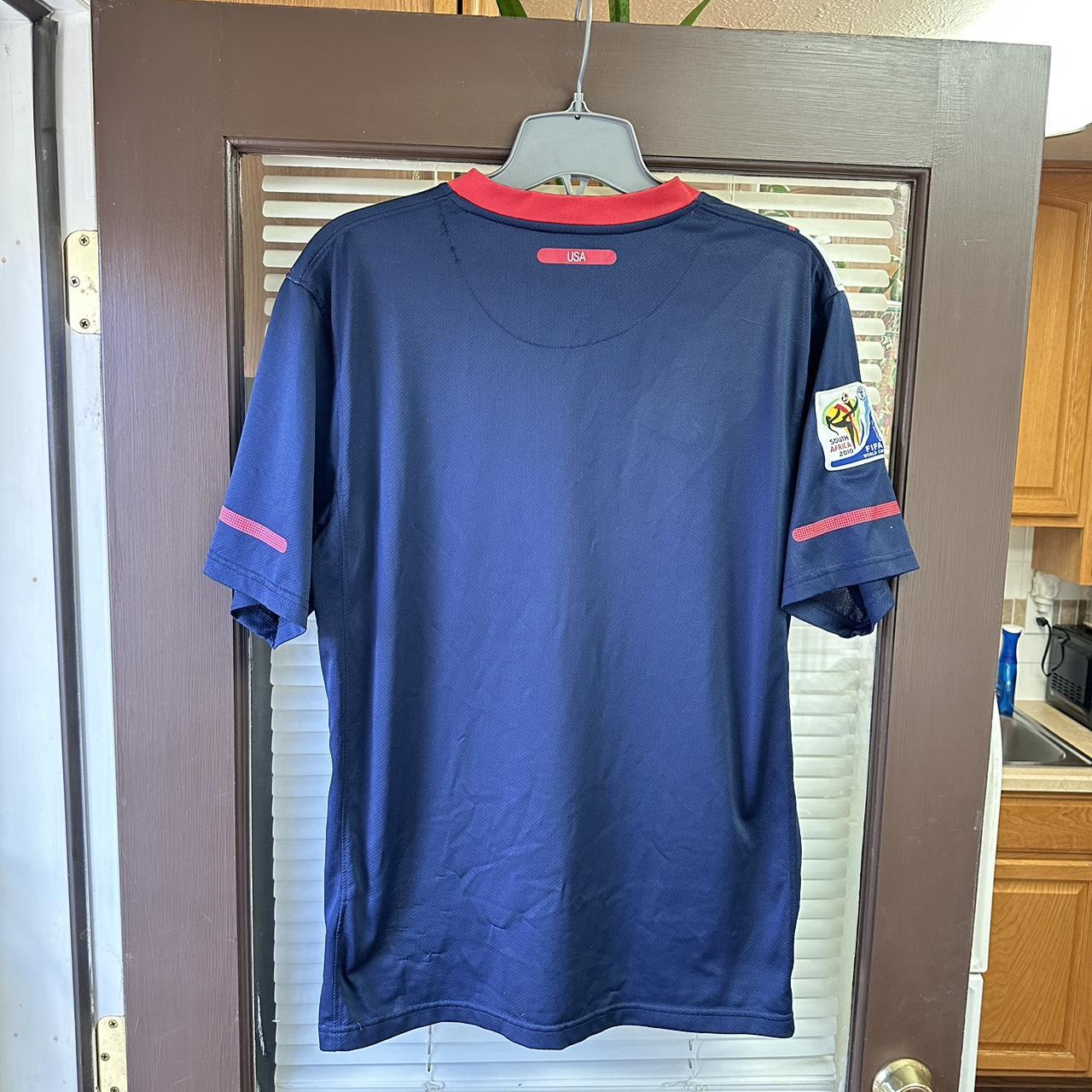 Authentic Nike USMNT World Cup 2010 Soccer Jersey... - Depop