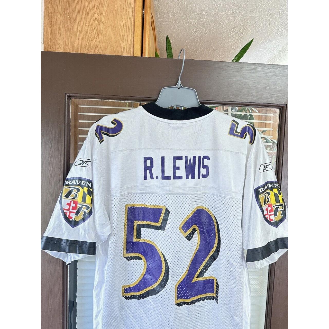 Vintage Reebok Baltimore Ravens Ray Lewis Jersey - Depop