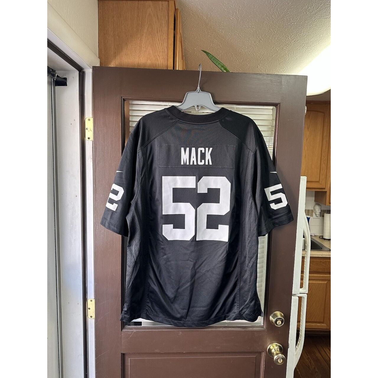 Authentic Nike Khalil Mack #52 Oakland Raiders CLEAN NFL Football Jersey  Vegas