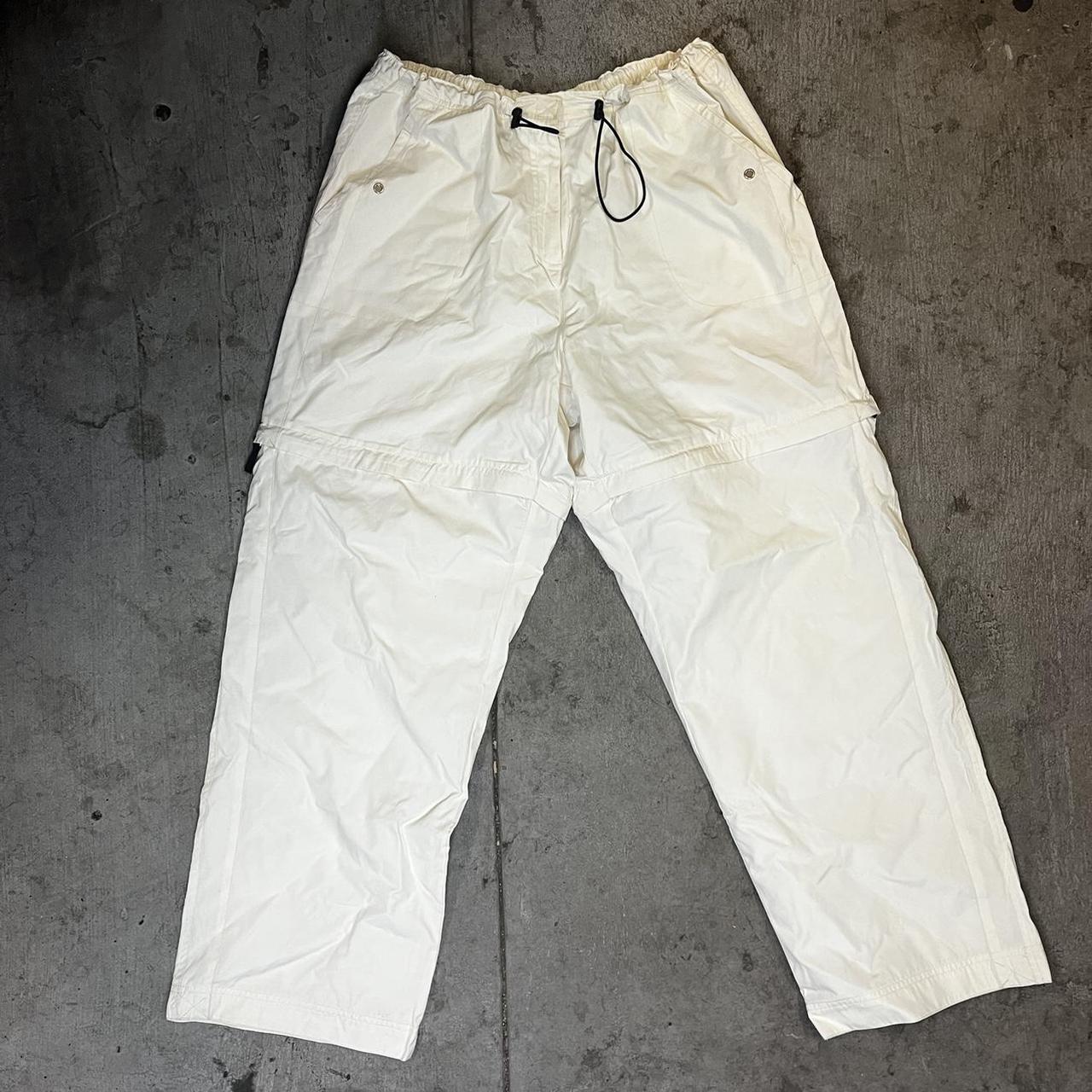 Súper baggy parachute style pants Have zip off legs... - Depop