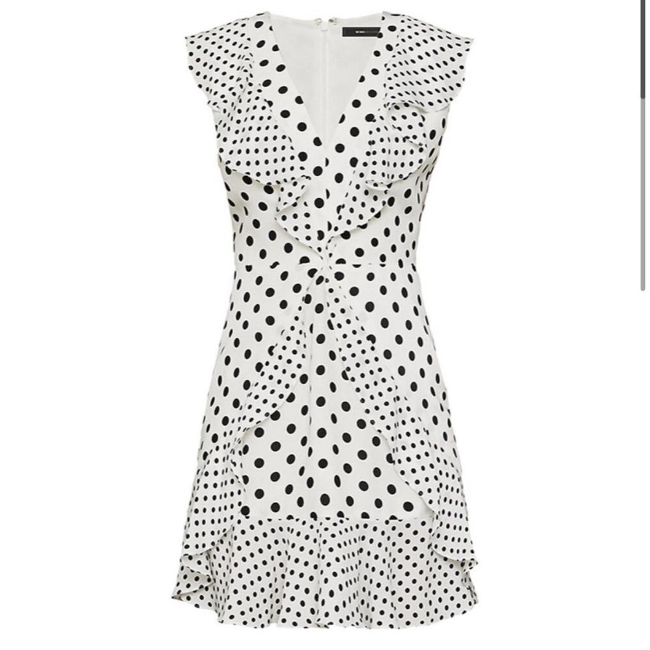 BCBGMaxAzria Eve Polka Dot Dress 250 New with Depop