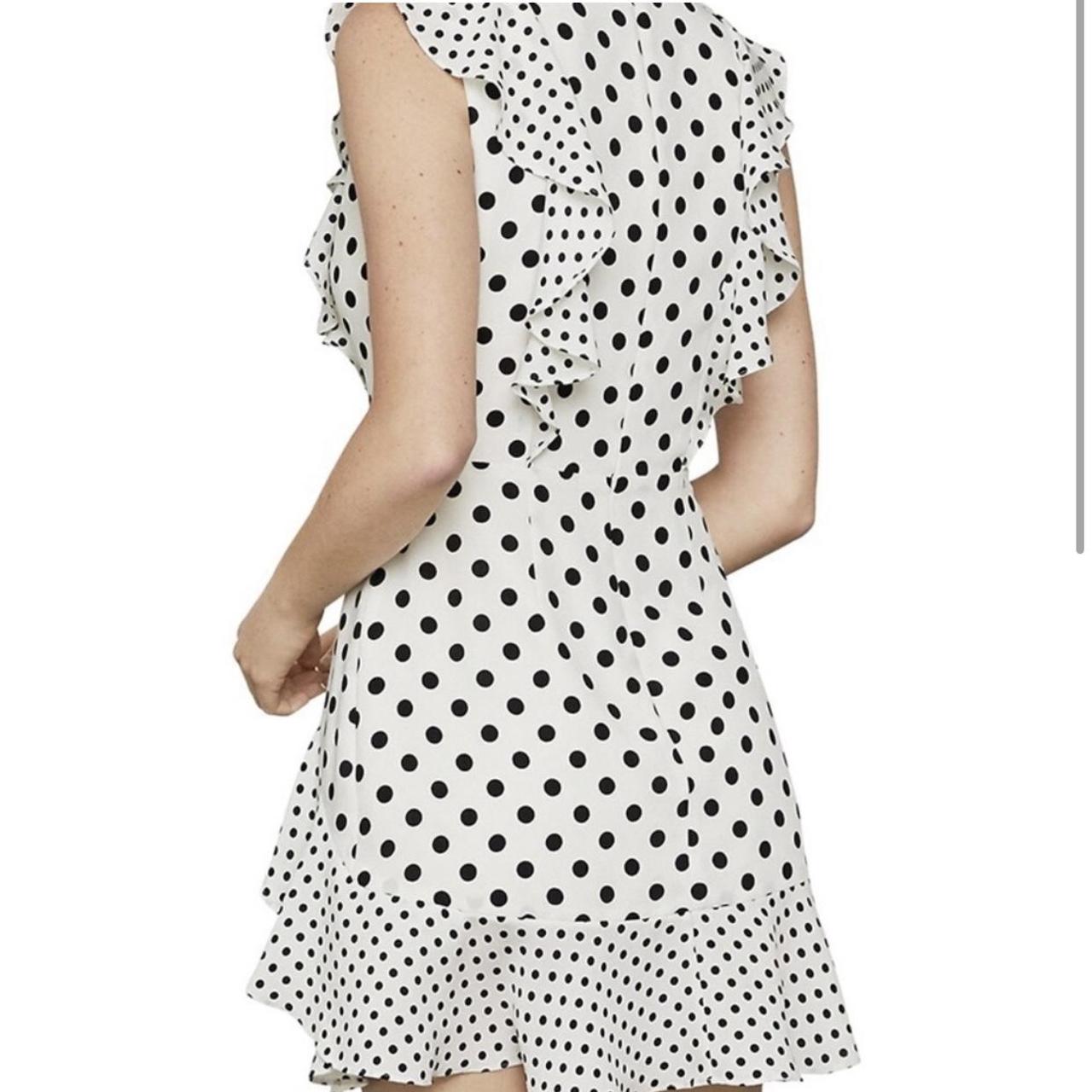 Bcbgmaxazria polka dot dress best sale