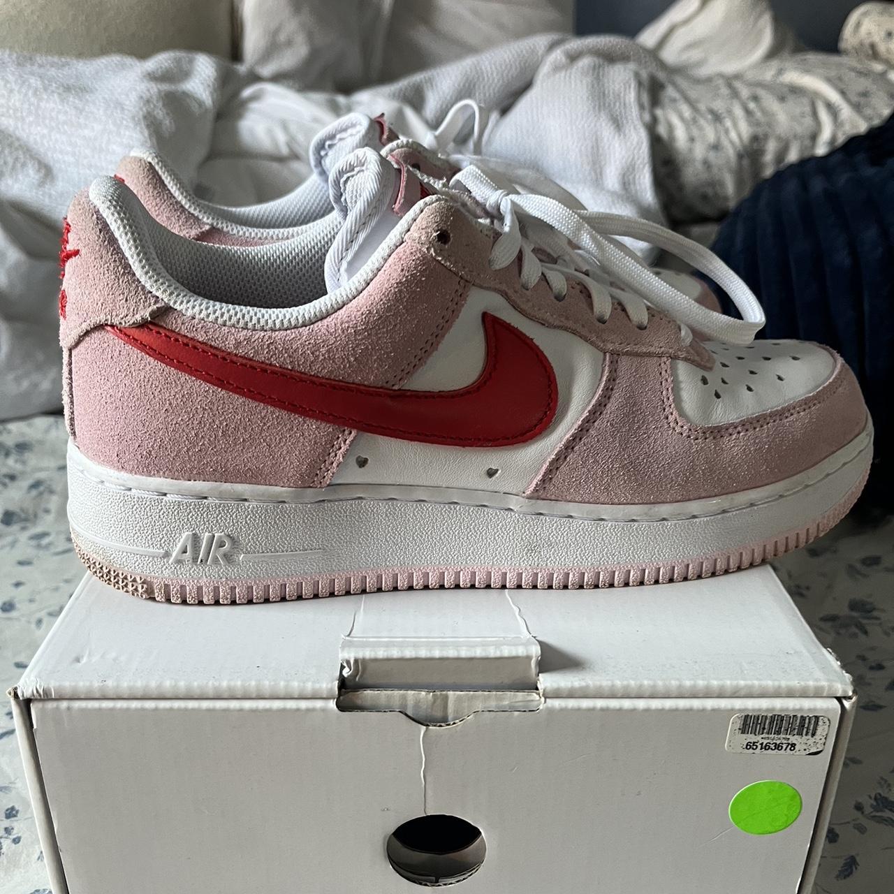 Valentines day air forces! cutest pair of... Depop