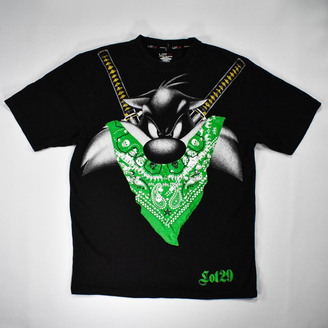Vintage Y2K Lot29 Sylvester Skull Bandana T-shirt - | Depop