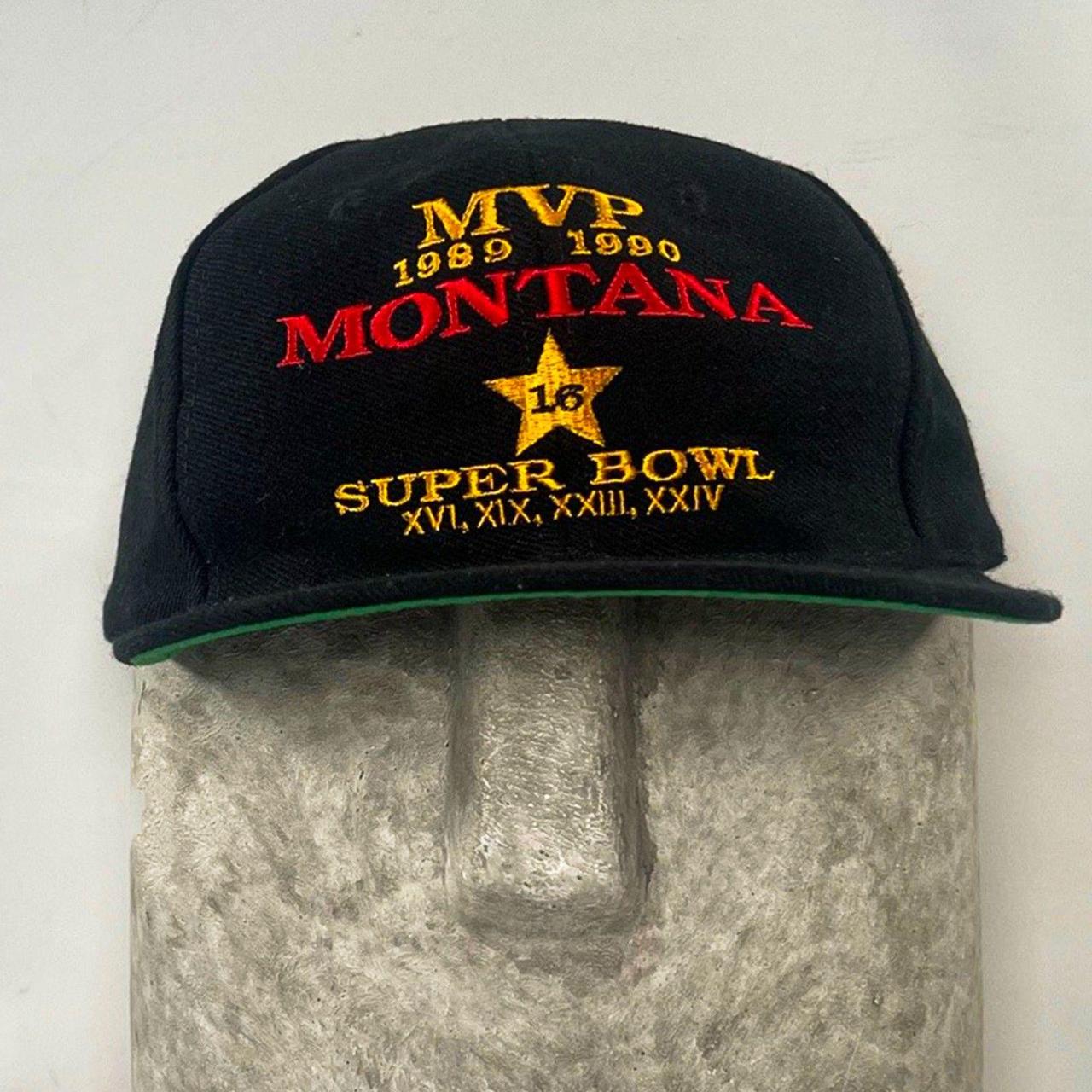 San Francisco 49ers Joe shops Montana MVP hat