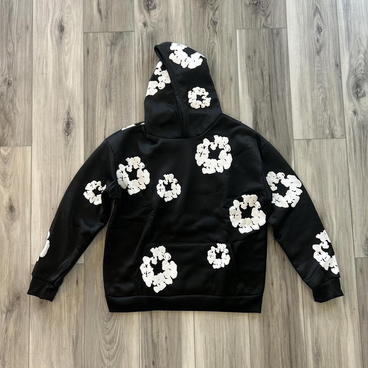 Denim outlet tears hoodie