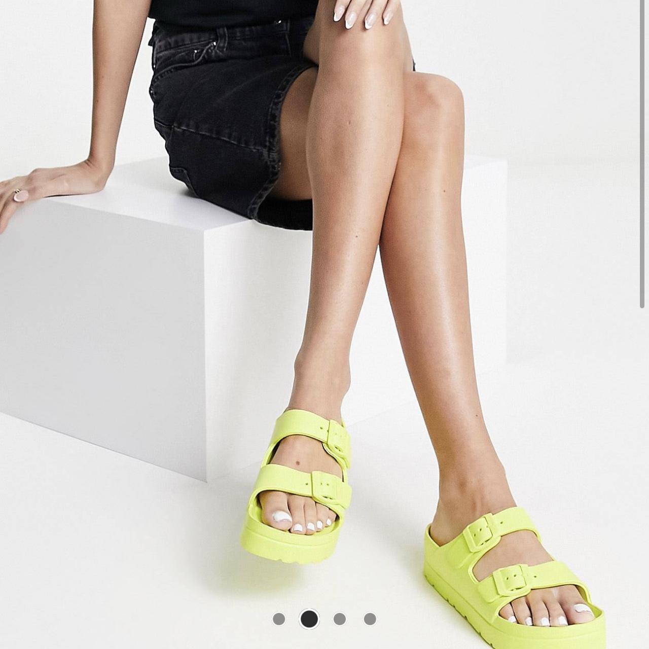 ASOS DESIGN Terra fisherman flatform sandals in clear | ASOS