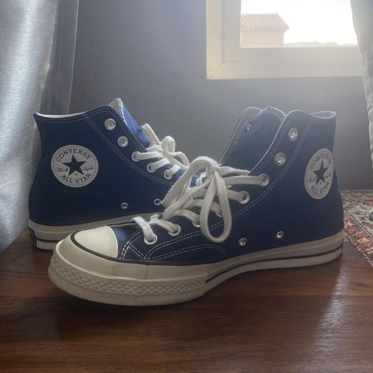 Converse All Star Chuck Taylor 70 Navy Size 8.5 in... - Depop