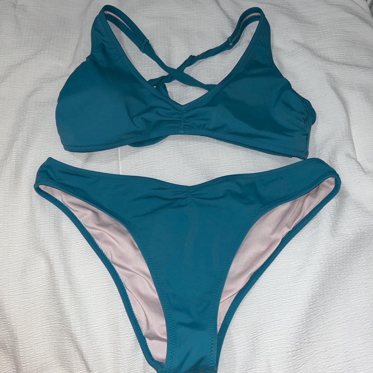 shade and shore (target) swim suit set both are... - Depop