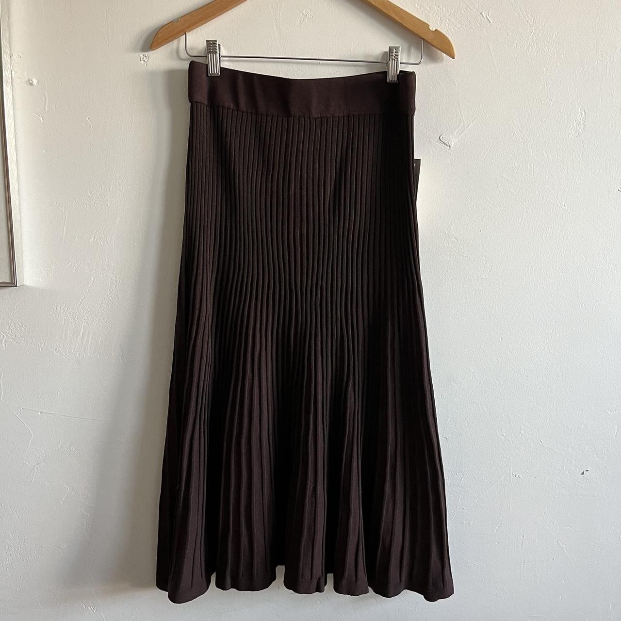 Nanette Lepore Women's Brown Skirt | Depop