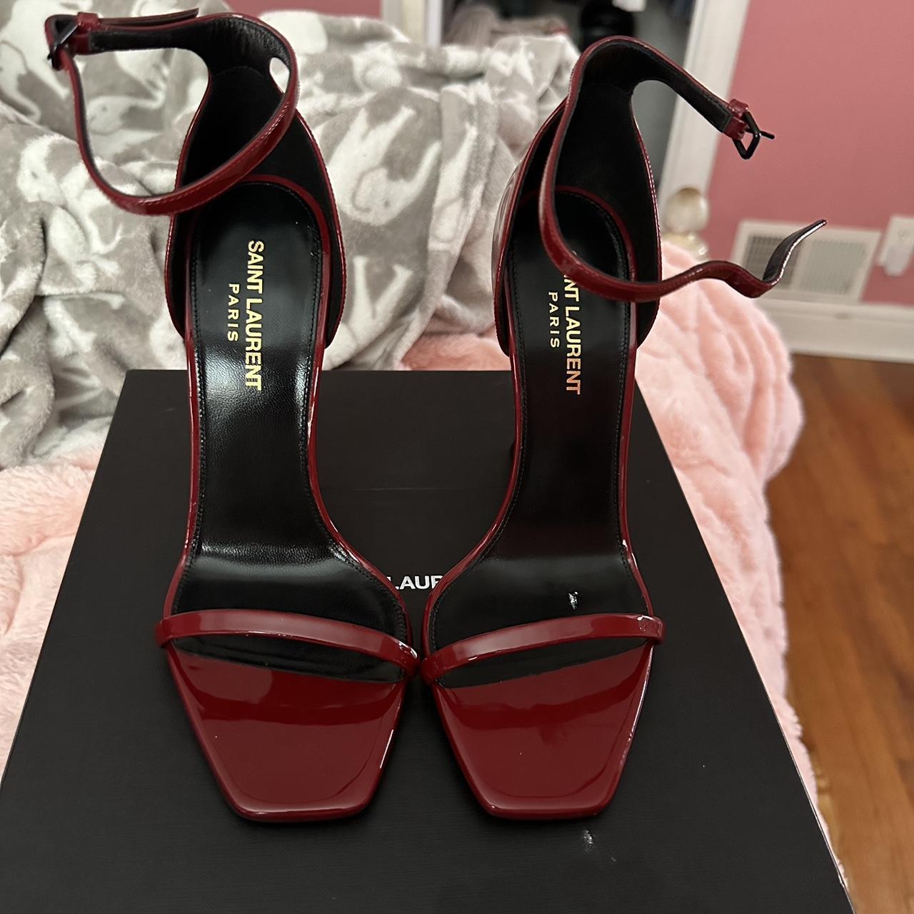 YSL Opyum Heels - Worn 1 time - Depop