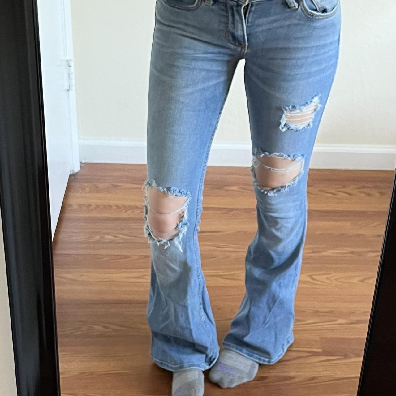 Hollister bootcut best sale womens jeans