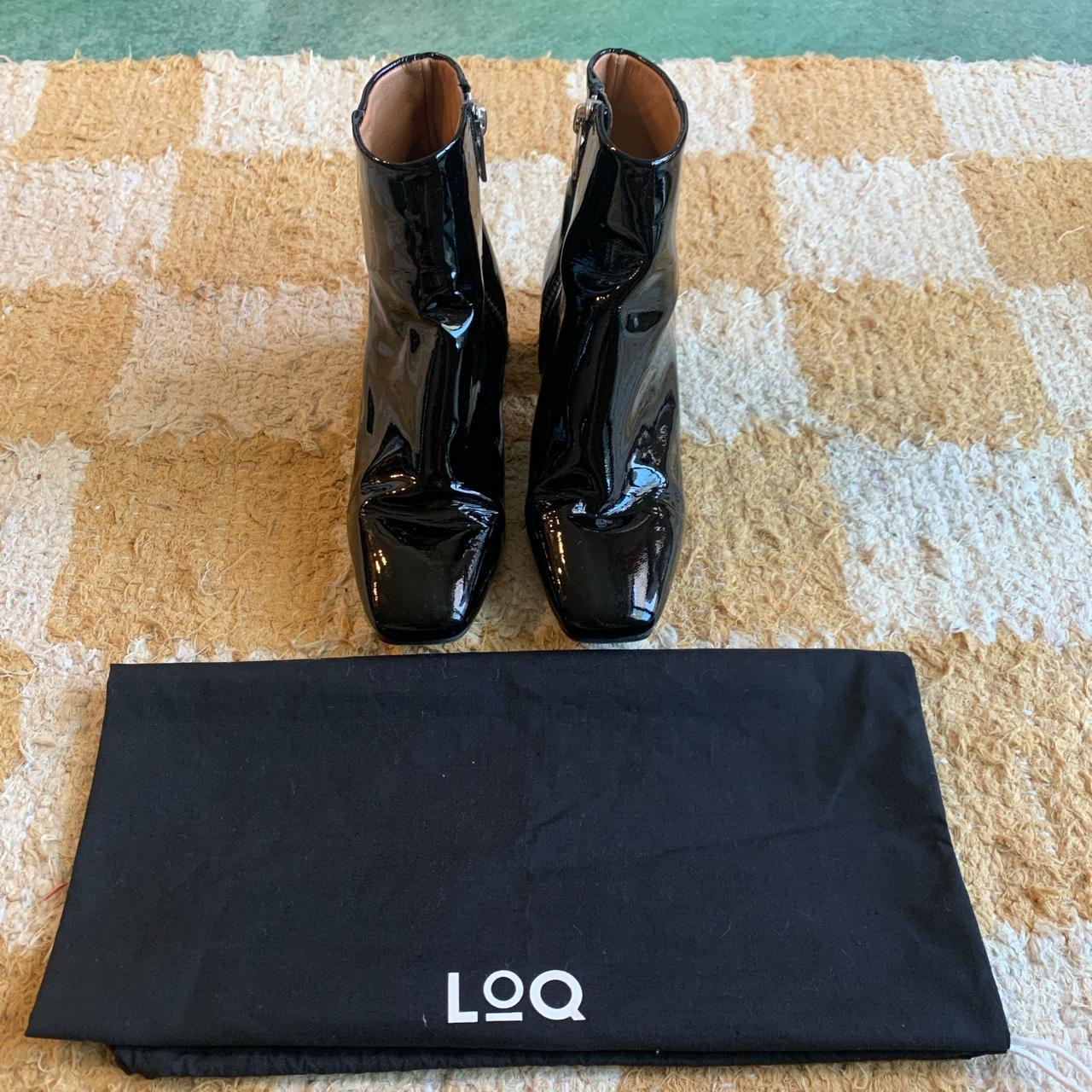 Loq sales patent boots