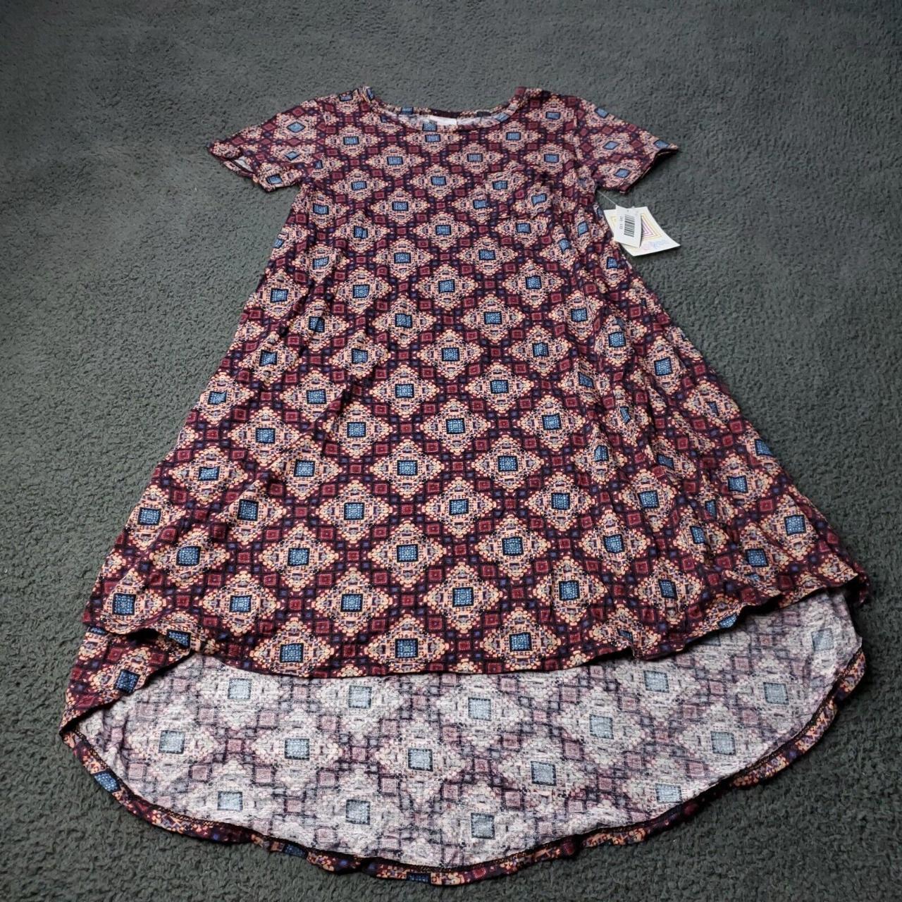 NEW LulaRoe Carly Dress Womens Size XXS - Depop