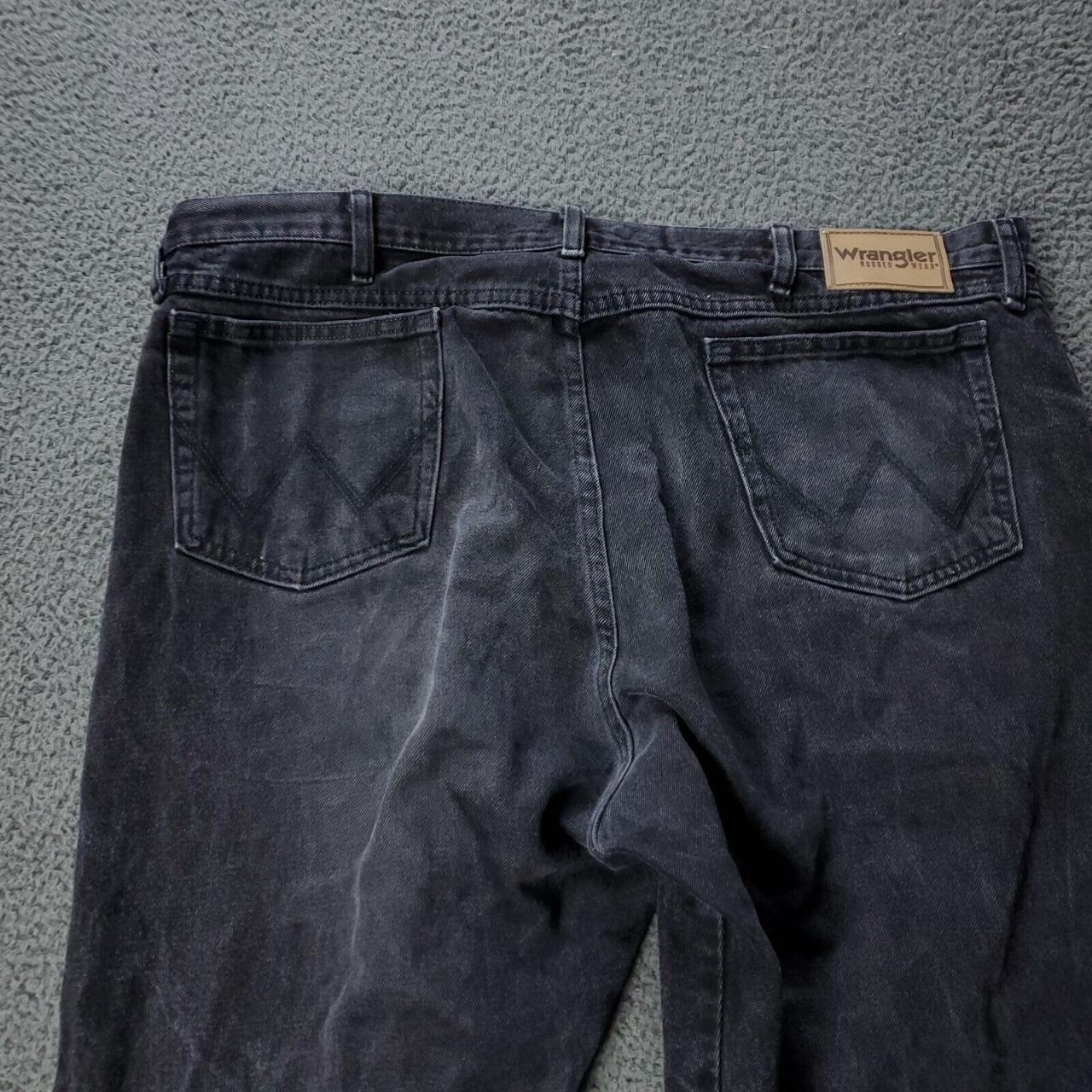 Wrangler Men's Black Jeans | Depop