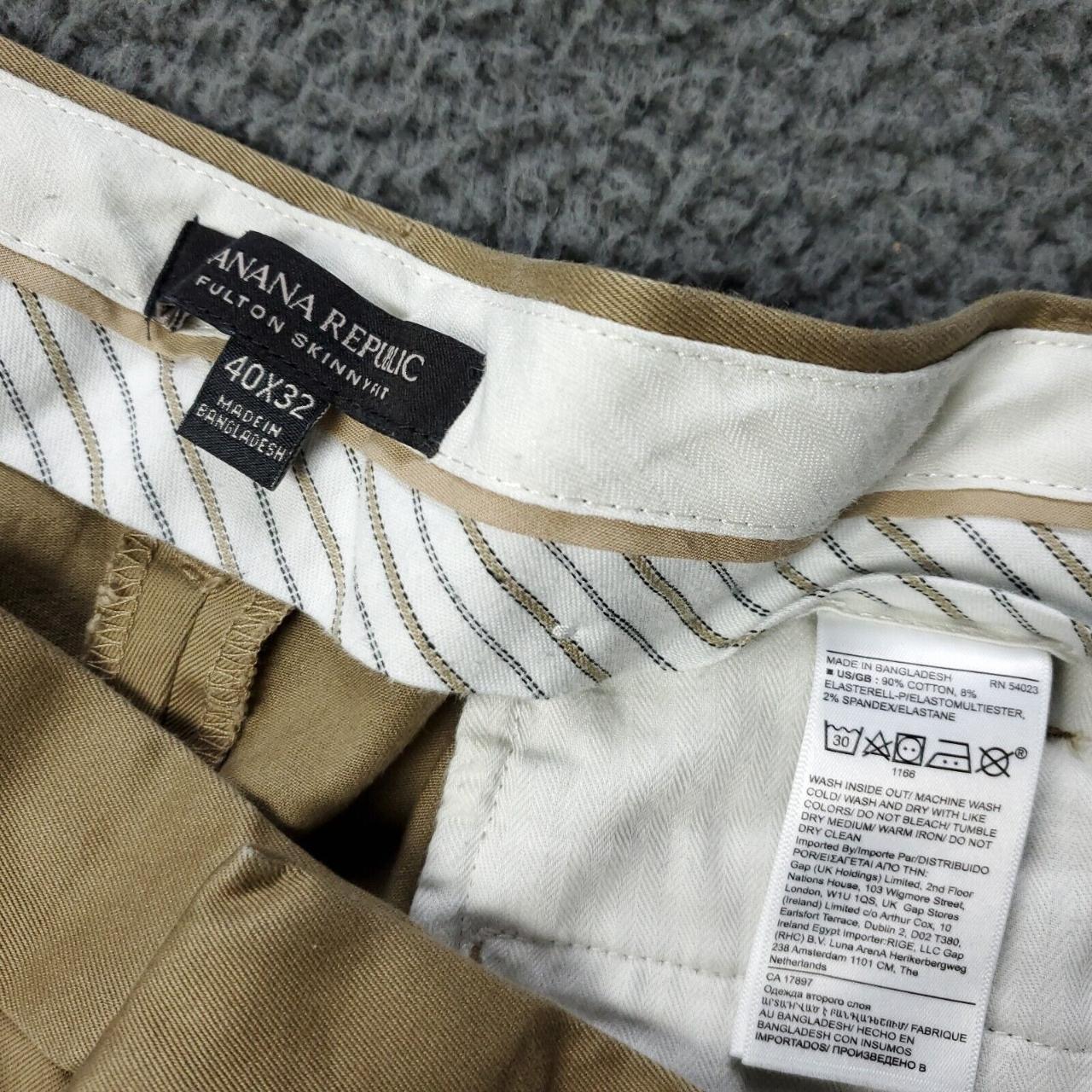 Skinny Chino Pants - Tan