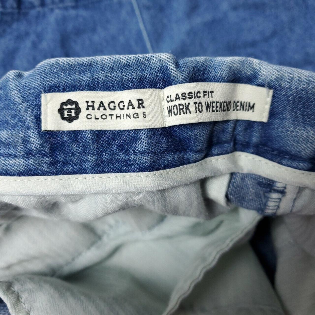 Haggar Men's Blue Jeans (4)