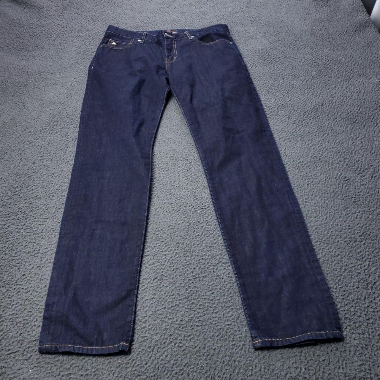 J. Lindeberg Jeans Cotton Denim Blue Mens Size... Depop