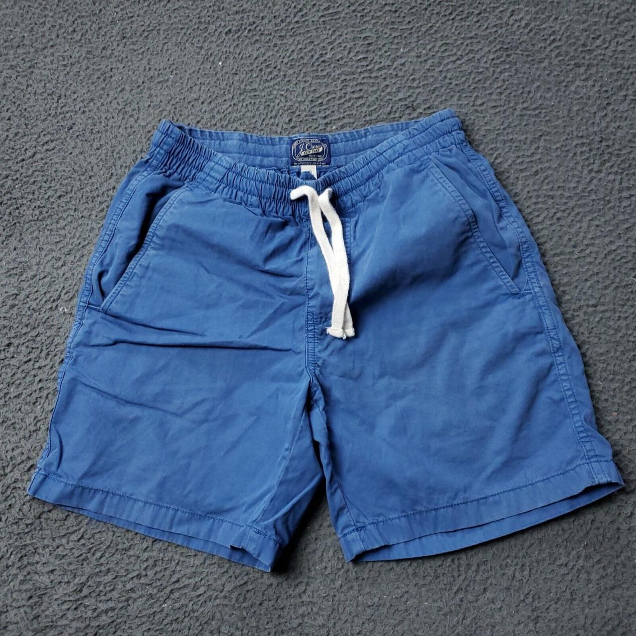 J.Crew Men's Blue Shorts Depop