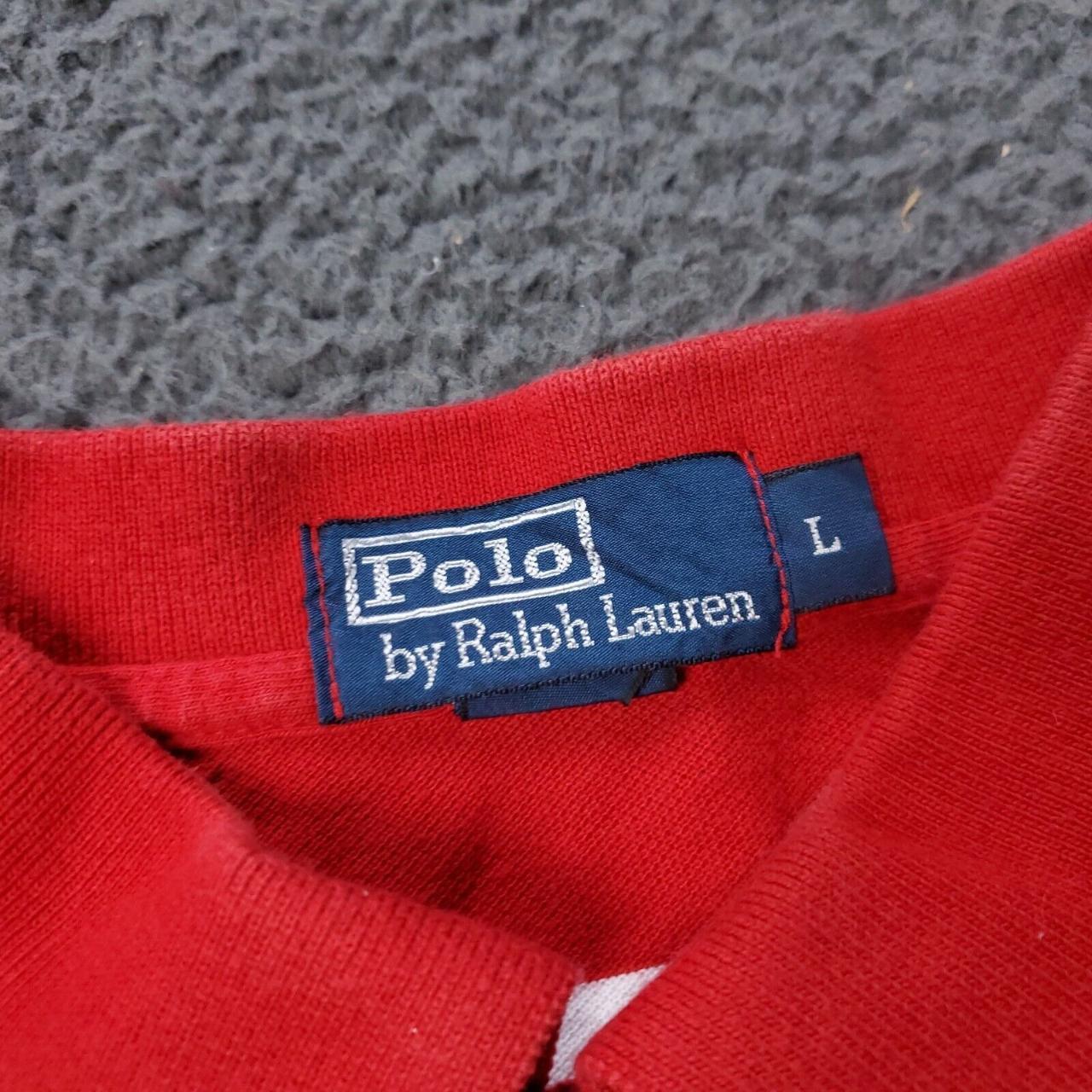 Polo Ralph Lauren Men's Red Shirt | Depop