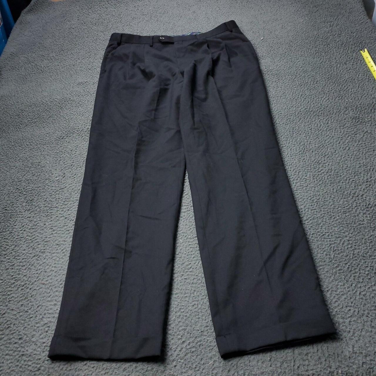 IZOD Pleated Wool Dress Pants Mens 36... - Depop